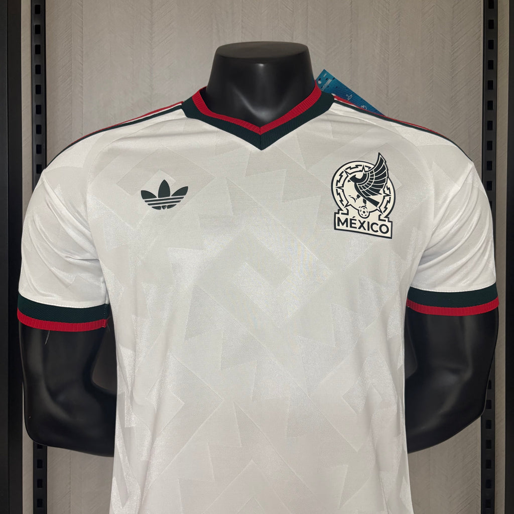 Jersey Hombre México Visitante Jugador Manga Larga
