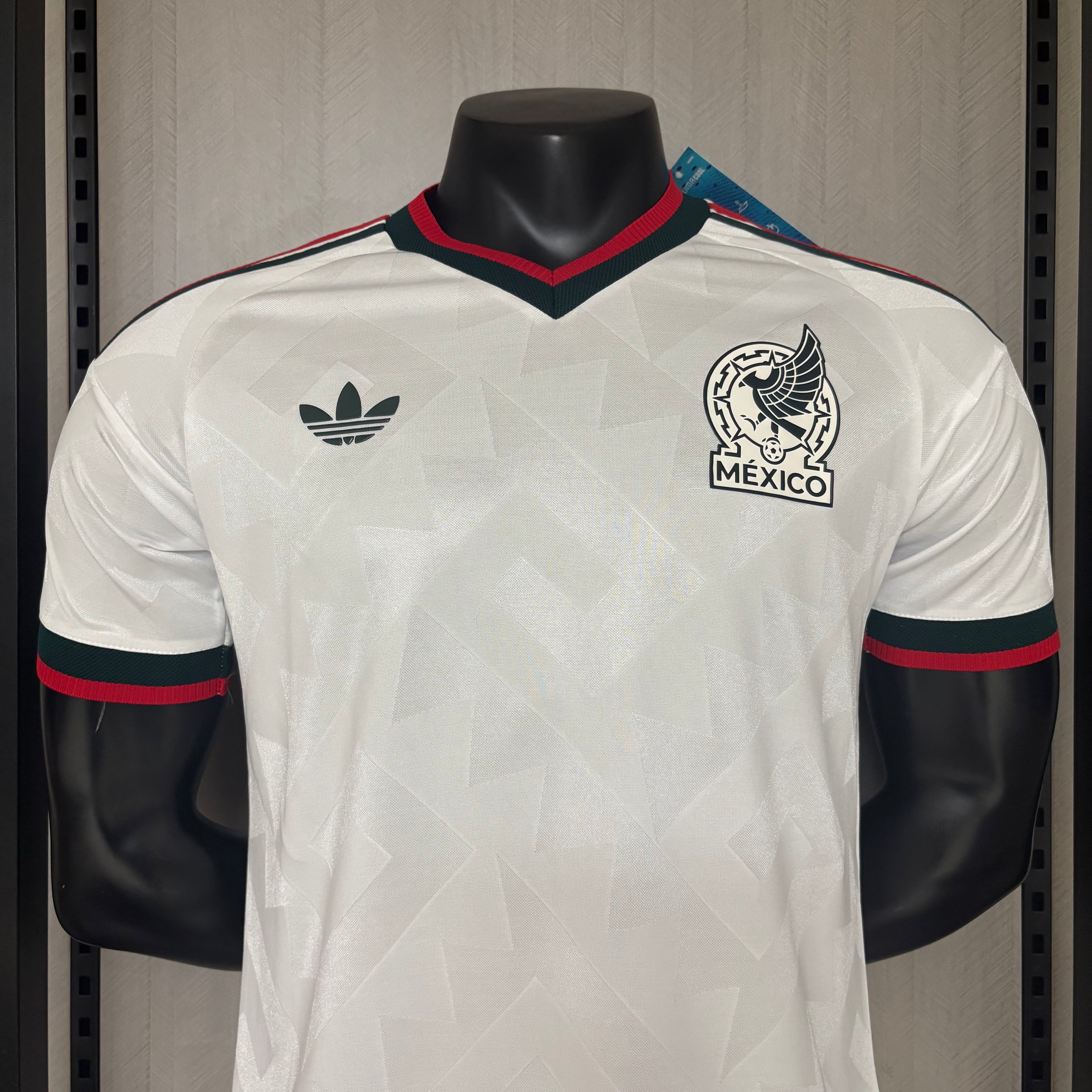 Jersey Hombre México Visitante Jugador Manga Larga