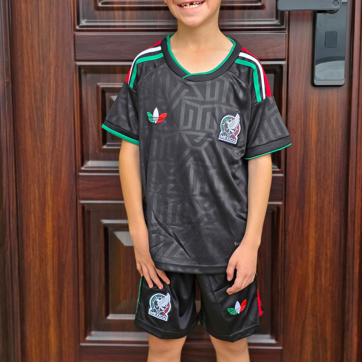Uniforme Niño México Tercera equipación 2026 Negro