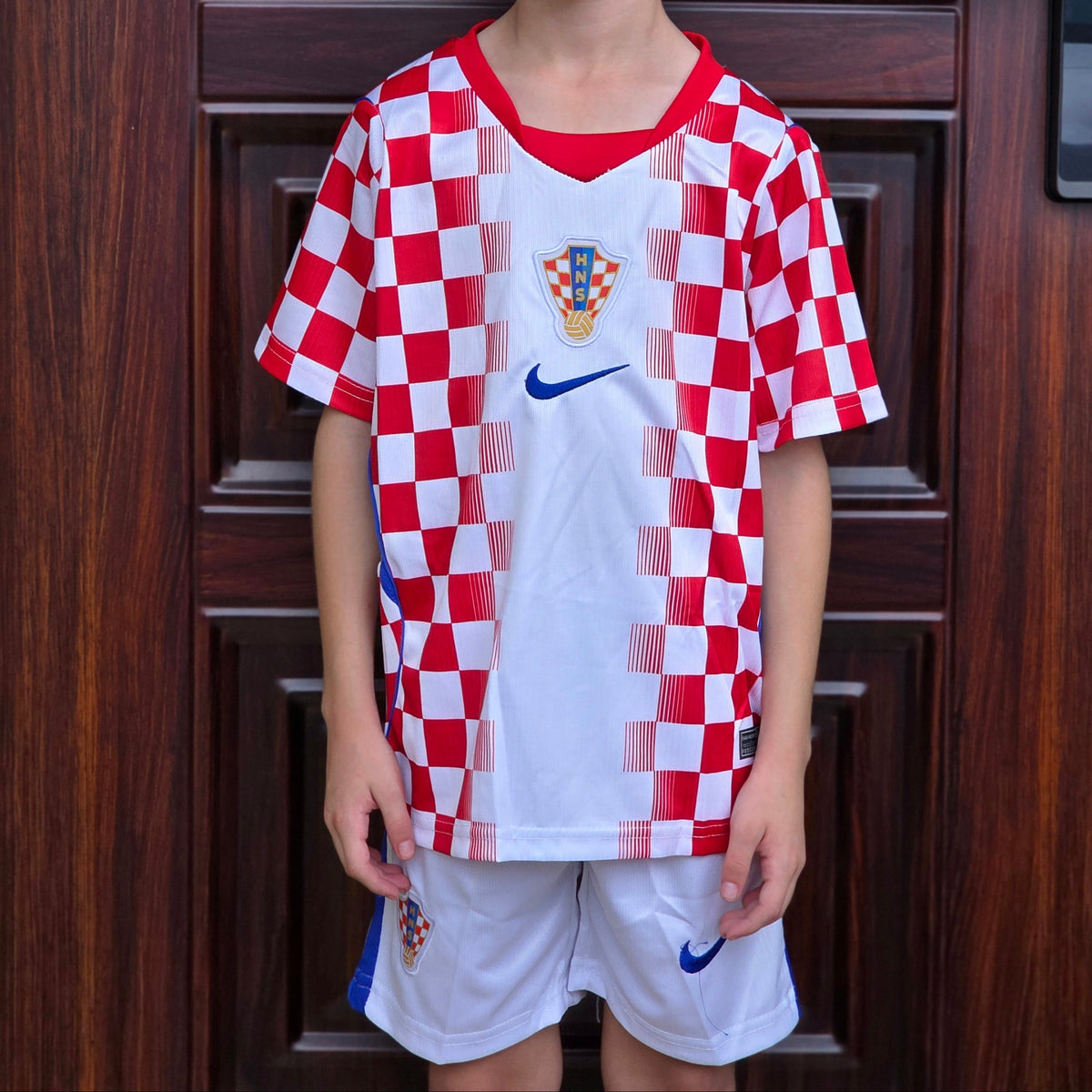 Uniforme Niño Croacia Local 2026