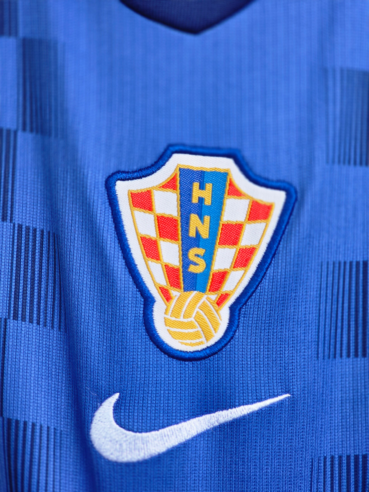 Uniforme Niño Croacia Visitante 2026 Azul