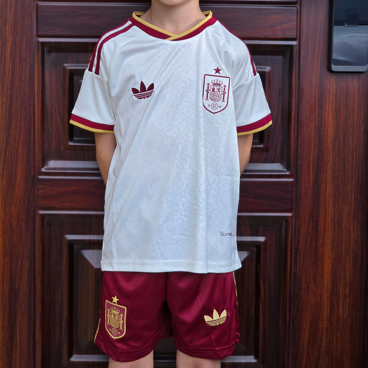 Uniforme Niño España Visitante 2026