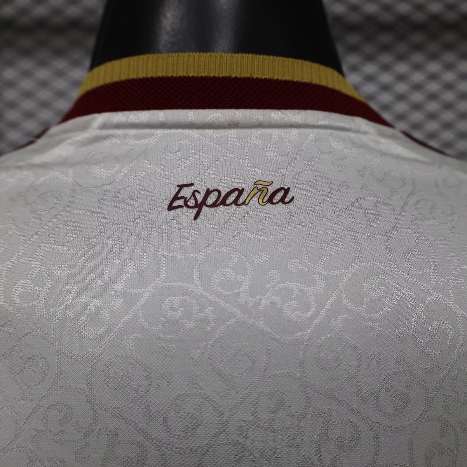 Jersey Hombre España Visitante Jugador 2026 Manga Larga