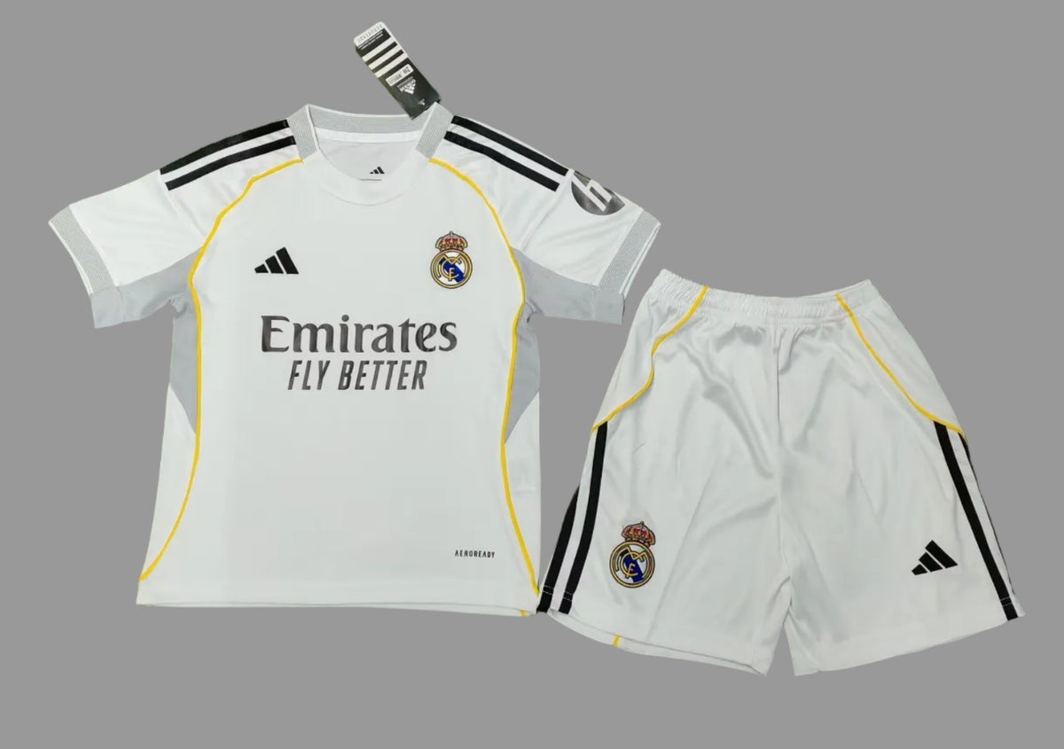Uniforme Niño Real Madrid 25/26 Local
