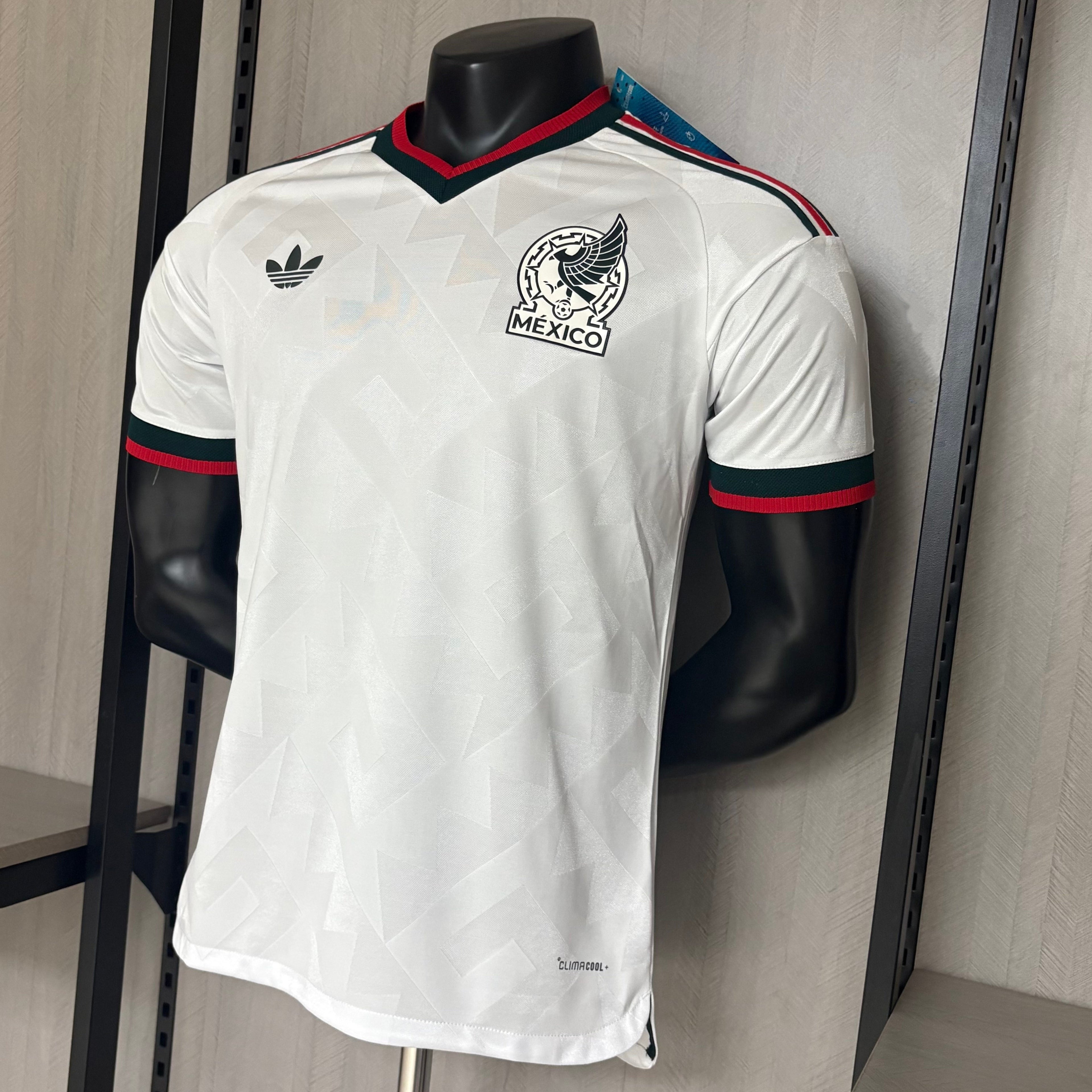 Jersey Hombre México Visitante Jugador Manga Larga