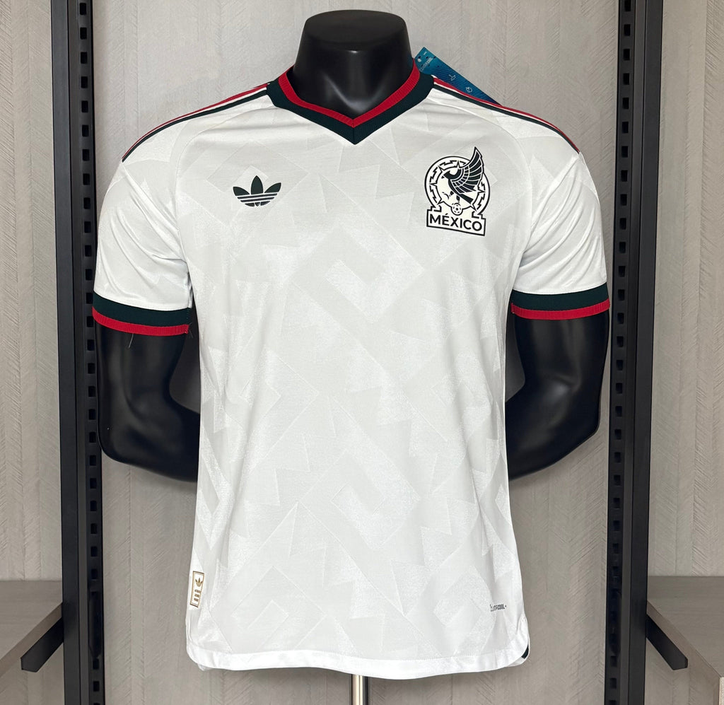 Jersey Hombre México Visitante Jugador Manga Larga
