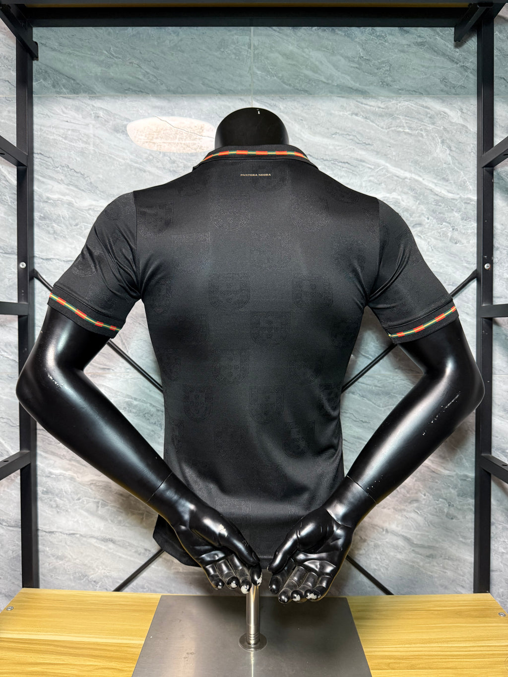 Jersey Hombre Portugal Pantera negra Jugador