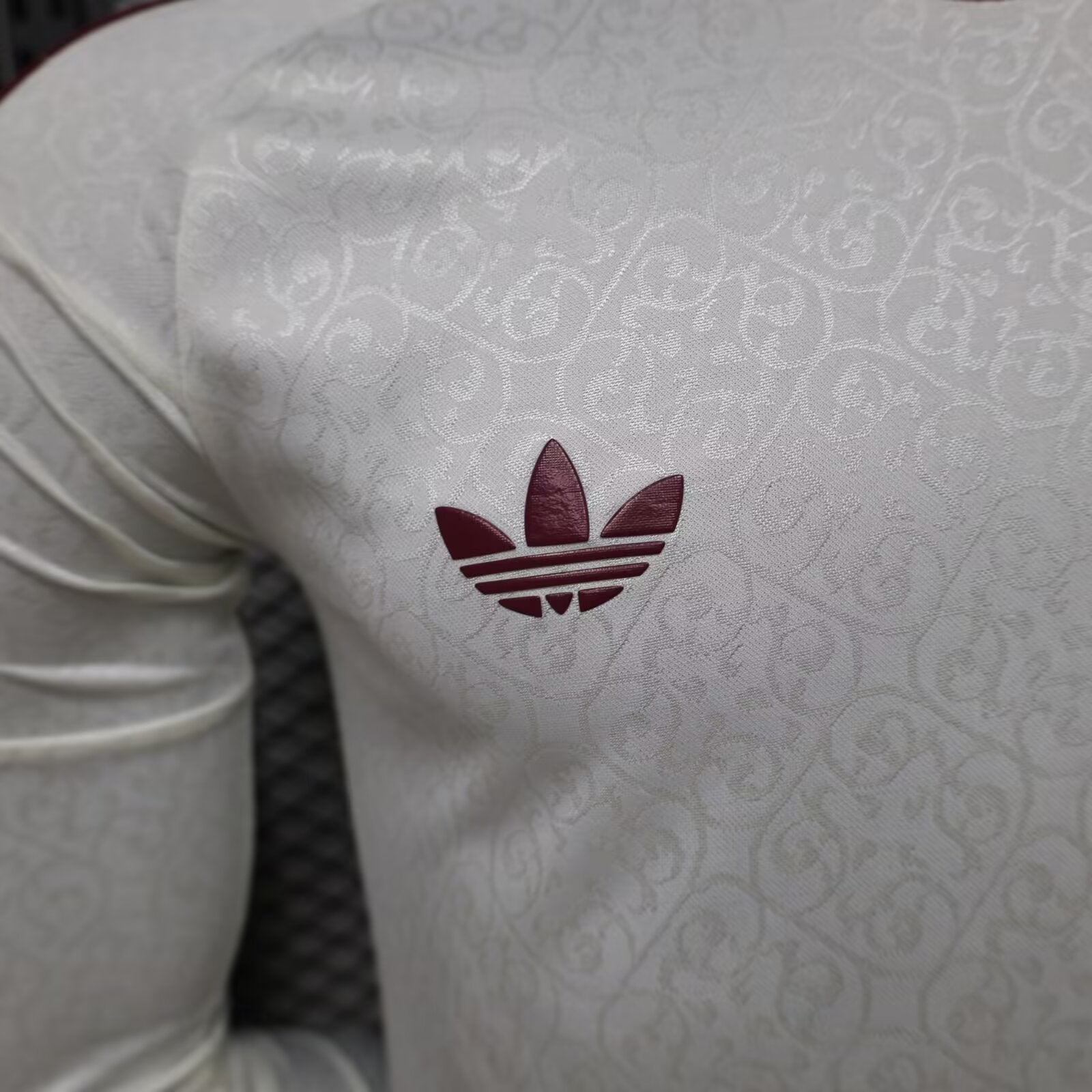 Jersey Hombre España Visitante Jugador 2026 Manga Larga