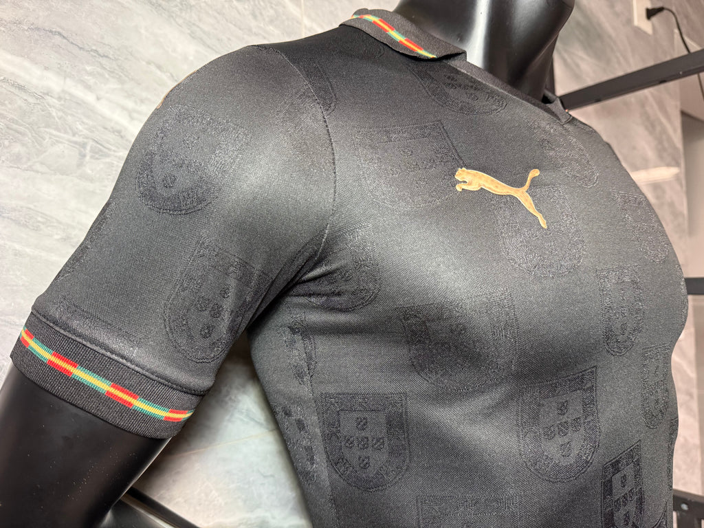 Jersey Hombre Portugal Pantera negra Jugador