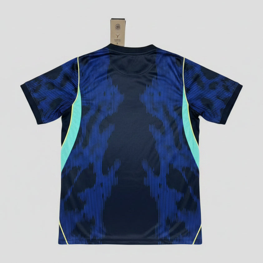 Jersey Hombre Brasil Visitante Aficionado 2026 Jordan Azul