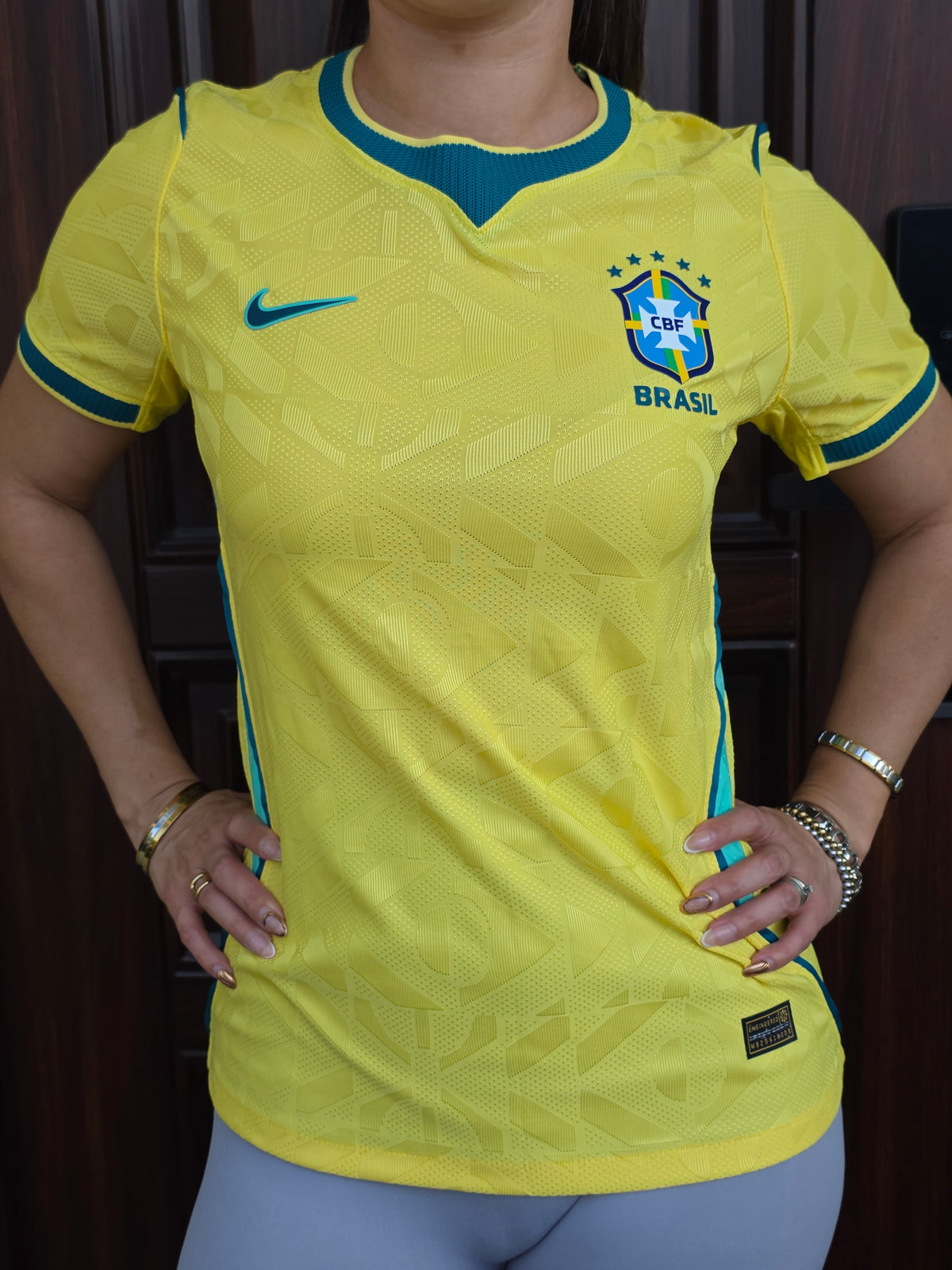 Jersey Mujer Brasil Local 2026
