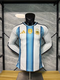 Jersey Hombre Argentina Local Jugador Manga Larga 2026