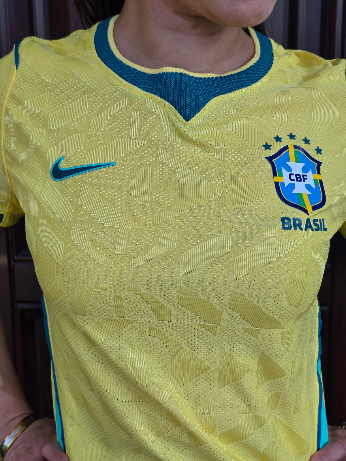 Jersey Mujer Brasil Local 2026